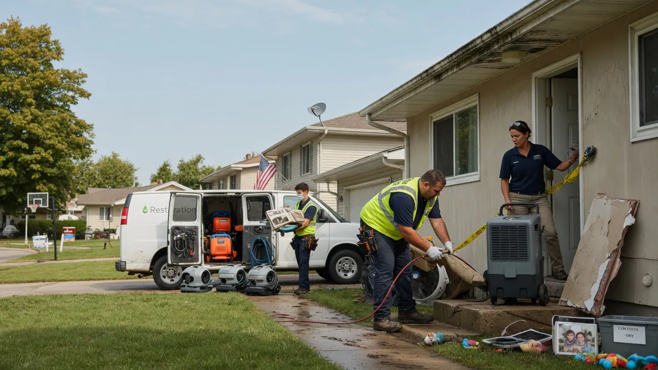 Water Damage Restoration in Ashley, MI near me
